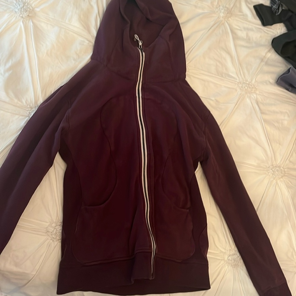 lulu lemon scuba full zip hoodie